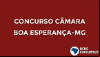 Concurso Câmara de Boa Esperança-MG 2020