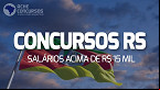 Concursos RS: Veja 7 editais com inscrições abertas e salários acima de R$ 15 mil