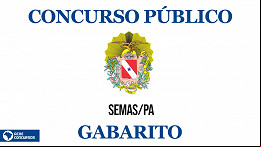 Concurso SEMAS-PA 2023: gabarito foi divulgado pela CETAP na segunda, 06