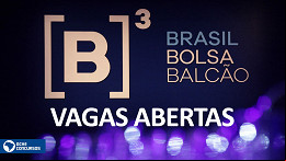 Que tal trabalhar na Bolsa Brasileira? B3 tem 16 vagas de emprego abertas Que tal trabalhar na Bolsa Brasileira? B3 tem 16 vagas de emprego abertas