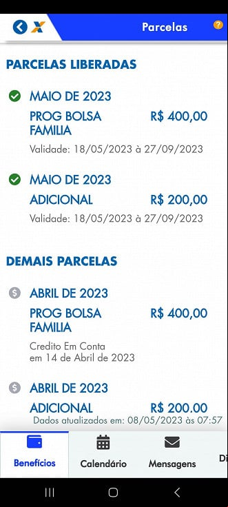 Bolsa Família tem valor atualizado no aplicativo Bolsa Família tem valor atualizado no aplicativo
