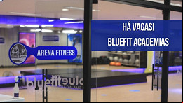 Rede de Academias Bluefit abre mais de 200 vagas de emprego neste mês Rede de Academias Bluefit abre mais de 200 vagas de emprego neste mês