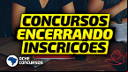 Última chance! Veja 5 concursos com salários até R$ 18 mil que encerram inscrições na semana