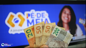 Pé-de-Meia paga nova parcela de R$ 200 a partir de 25 de abril. Foto: Ache Concursos