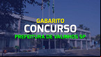 Gabarito Valinhos SP 2024: Banca divulga respostas de 02 de Junho