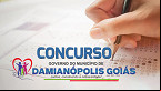 Prefeitura de Damianópolis-GO promove concurso público