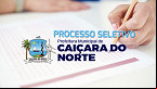Processo Seletivo da Prefeitura de Caiçara do Norte-RN 2024
