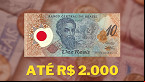 Tem a nota de R$ 10 de plástico? Ela pode valer R$ 2000