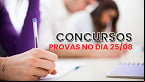 Concursos: veja quais terão provas no dia 25 de agosto