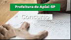 Prefeitura de Apiaí-SP abre concurso; 158 vagas de R$ 4 mil Prefeitura de Apiaí-SP abre concurso; 158 vagas de R$ 4 mil