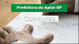 Prefeitura de Apiaí-SP abre concurso; 158 vagas de R$ 4 mil Prefeitura de Apiaí-SP abre concurso; 158 vagas de R$ 4 mil